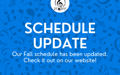 2025/26 Fall Schedule